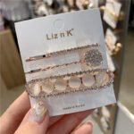 Rhinestone Crystal Hairpins - 3 Pcs