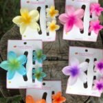 Mini and Large Flower Claw Clips Set